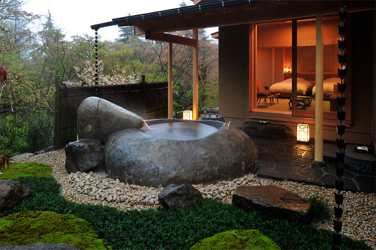 強羅花壇 — 神奈川・箱根強羅 · 旧閑院宮別邸を踏まえた数寄屋