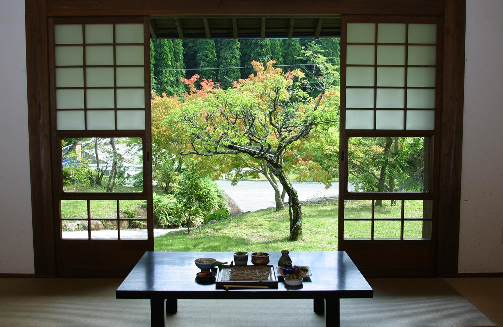 草太郎庵 — 南小国町・小田温泉 · 一日四組・四室、蕎麦処と五つの貸切湯を併せ持つ料理旅館